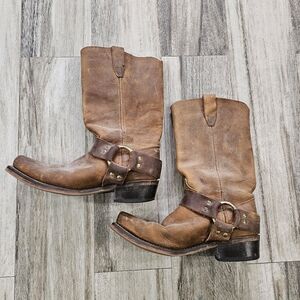 Vintage Durango Motorcycle/Cowboy Boots